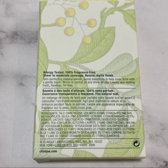 🛍 3/$45 NEW Clinique Acne Solutions Powder Makeup - Picture 4 of 8